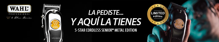 WAHL - La pediste y aqu? la tienes - 5-Star Cordless Senior Metal Edition