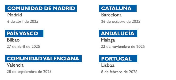 Prximas convocatorias