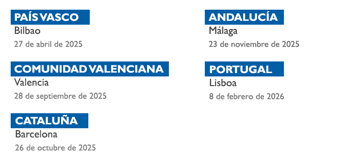 Prximas convocatorias