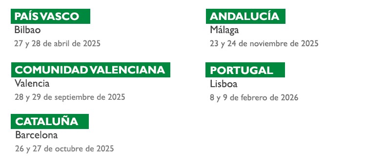 Próximas convocatorias