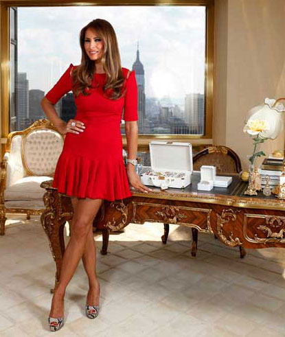 Una habitación 'Beauty' para Melania en su ascenso a la Casa Blanca