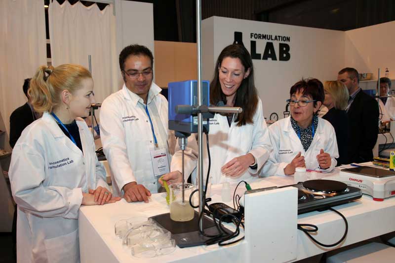 In-cosmetics London incluye en su programa sesiones de formulación en laboratorio