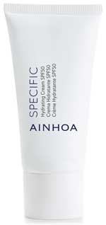 Ainhoa lanza su crema hidratante SPF50 de Specific