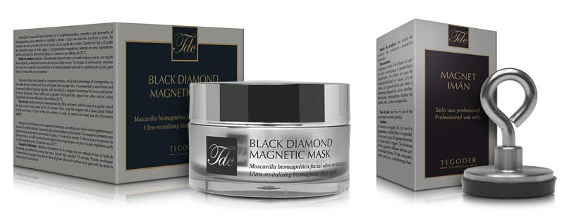 Black Diamond Magnetic Mask, innovadora mascarilla facial ultrarrevitalizante