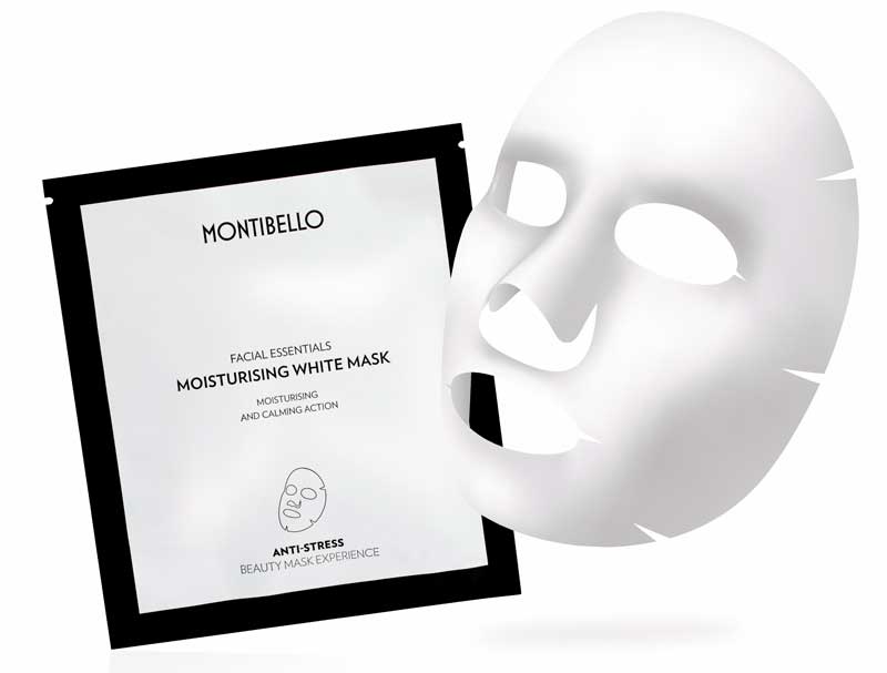 Efecto segunda piel, Black & White Tissue Mask de Montibello