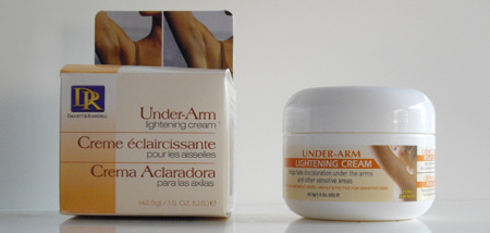 Crema aclarante  para axilas