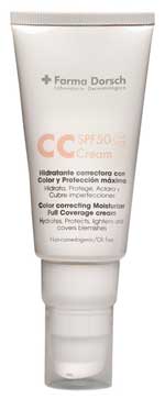CC Cream Color SPF 50 de + Farma Dorsch