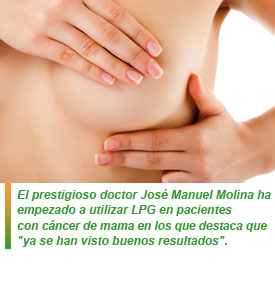 LPG: tratamiento pionero para pacientes con cáncer de mama