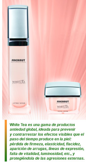 White Tea, nuevos productos antiedad de Freihaut Cosmetics