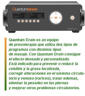 Presoterapia Quantum Drain