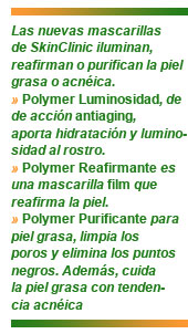 Mascarillas Polymer de SkinClinic
