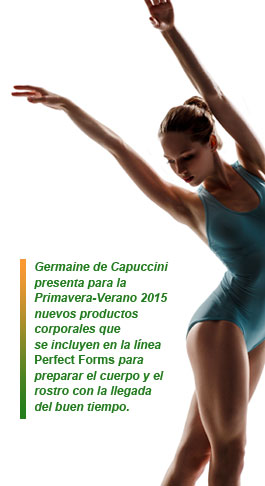 Nuevos productos Perfect Forms,d e Germaine de Capuccini