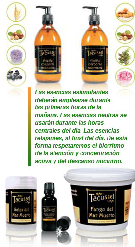 Aceites esenciales Tacussel