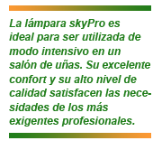 lampara de uñas skyPRO de LCN