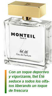 Bel Été, el perfume para este verano de Monteil