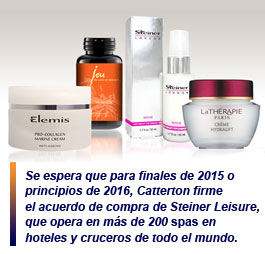 Catterton adquiere Steiner Leisure