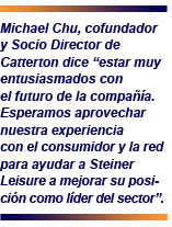 Catterton adquiere Steiner Leisure