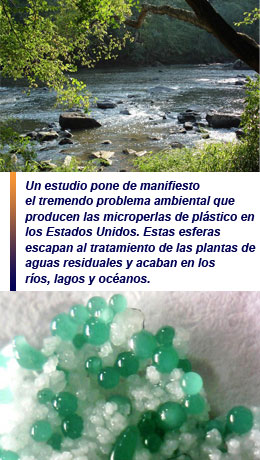 prohibición total de las microperlas de plástico