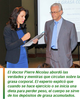 charla de Pierre Nicolau sobre la grasa localizada