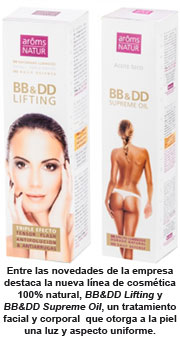 Arôms-Natur, alta cosmética natural en cabina