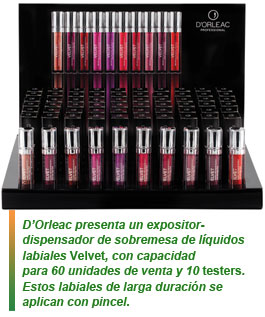 expositor-dispensador Velvet