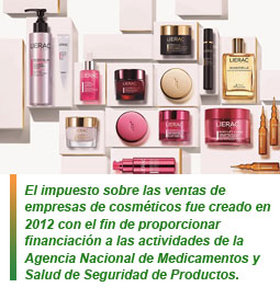 impuesto sobre la industria de los cosméticos