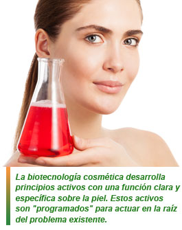 biotecnología en la cosmética