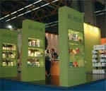 Vista del stand de Lakme.