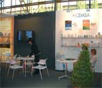 Imagen del stand de Cemsa.