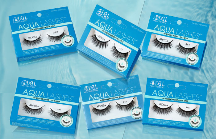 Beauty Market e Ardell presenteiam 6 packs do inovador produto Aqua Lashes