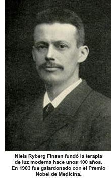 Niels Ryberg Finsen inventor de la Luz de Bioptron