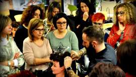 El técnico de Orense de la firma, Tito Senaz, se desplazó hasta la delegación de Lleida (Cataluña), donde impartió dos cursos sobre recogidos, a lo largo de un par de jornadas