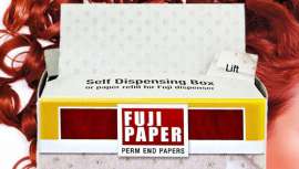 La firma japonesa Fuji Paper lanza su última innovación para peluquerías. Las hojas se comercializan replegadas, lo que ahorra tiempo y dinero en el salón