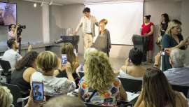 La Universidad de la Imagen ha reunido a numerosos peluqueros españoles y de otros países (India, Uruguay o Perú) para disfrutar de la formación impartida por el conocido estilista ruso a través del Tour Diamond