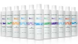 La gama consta de todo tipo de productos que incluyen aguas activas, leches, tónicos y geles ideados para mantener la piel limpia y fresca durante horas