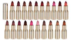 Las barras de labios de la firma tienen una gran variedad de coberturas y acabados