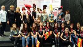 En esta gala celebrada en Salón Look, se presentan anualmente el trabajo de futuros peluqueros y esteticistas de todo el mundo