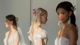 El embajador global de Moroccanoil, Kevin Hughes, fue el encargado de la peluquería en este desfile