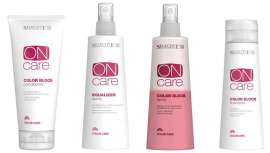 Con la linea ONcare Color Care, de Selective, se estabilizan los pigmentos del interior de la fibra capilar. manteniendo la integridad y el brillo del color cosmético en el tiempo