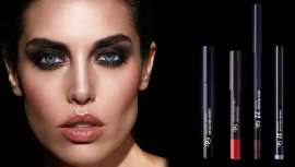 Los nuevos maquillajes están formados por tres familias: los eyeliners, las sombras de ojos y la máscara de pestañas. Esta línea sigue con la filosofía de los pintalabios Lipsticks Hidracolors