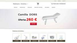 Mobiliariodeestetica.es abastece de mobiliario profesional tanto a los clientes con salones de peluquería como a los de centros de estética