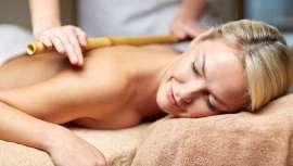 La bambuterapia es una técnica de trabajo corporal de relajación que procede de Japón