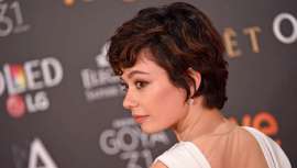 La estilista Natalia Belda fue la encargada del peinado de la ganadora del Goya a la mejor actriz revelación. Para realizarlo utilizó los productos de Moroccanoil