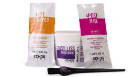 Echosline amplía su familia con Easy Liss, un sistema que alisa el cabello hasta 10 semanas, pudiéndose aplicar tanto en el salón como en casa