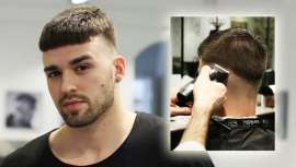 Tras el reinado indiscutible del pompadour, las nuevas tendencias masculinas apuntan a looks despeinados, con poca elevación en la parte frontal y acabado mate. Así lo asegura Jordi Pérez, de La Barberia de Gràcia