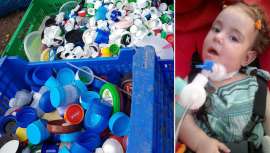 Con el triple objetivo de ayudar a Alba, promover la investigación de la Miopatía Nemalínica y las enfermedades denominadas raras, y luchar contra la contaminación en nuestro país, la firma convierte los tapones en dinero a través de esta campaña