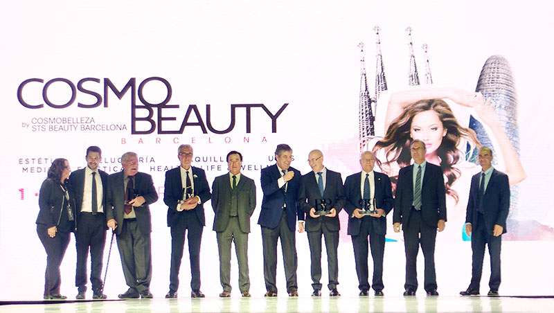 entrega de premios ByP en Cosmobeauty BCN 2017