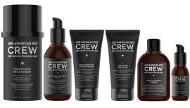 Com os seis produtos Shaving Skincare e o Beard Serum, produtos da nova linha da American Crew, obtém-se o barbeado de última geração acrescido de todos os benefícios para a pele