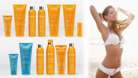 La Bioesthetique renueva el aroma de esta línea que permite disfrutar del sol y evitar los efectos nocivos del mismo. Soleil ofrece un aroma que complace los sentidos y una textura sensual en esprays, cremas y lociones 