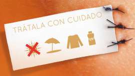 El lema europeo en esta ocasión es Sólo tienes una piel. Protégela del daño solar. Con ello, se pretende concienciar a la población española de la relevancia de esta enfermedad